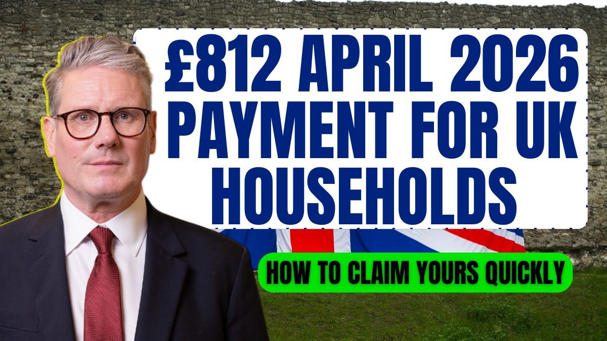 £812 April 2026 Payment for UK Households – How to Claim Yours Quickly