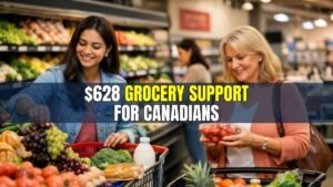 $628 Grocery Support for Canadians in March 2026 – Relief from High Food Costs