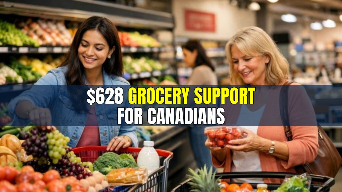 $628 Grocery Support for Canadians in March 2026 – Relief from High Food Costs