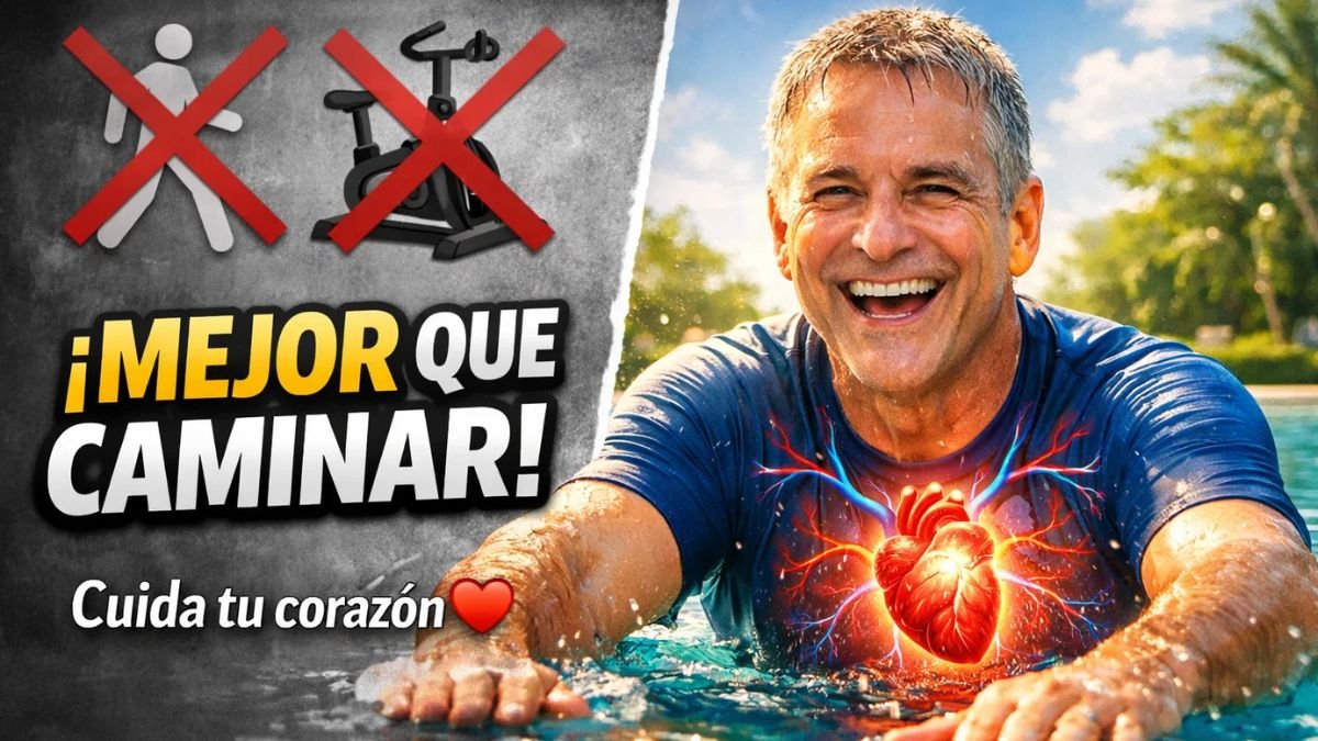 Ni caminar ni bicicleta fija: el ejercicio ideal para cuidar tu corazón y mejorar la circulación