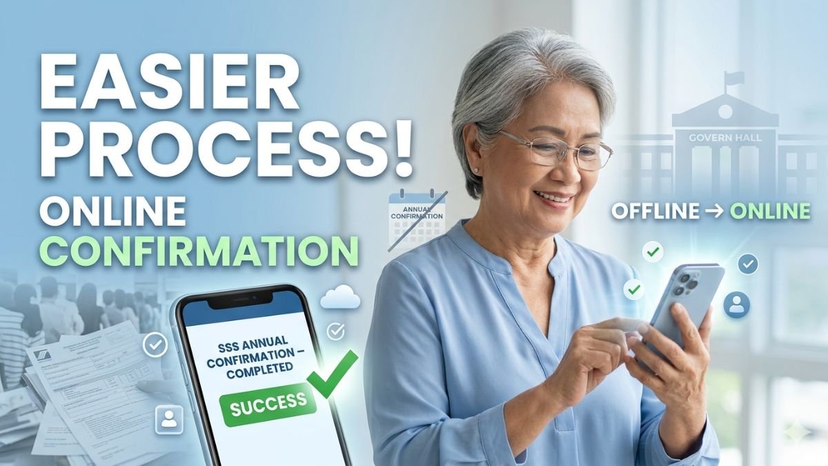 SSS eases annual confirmation for pensioners via online system