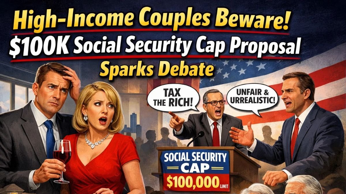 High-Income Couples Beware! $100K Social Security Cap Proposal Sparks Debate
