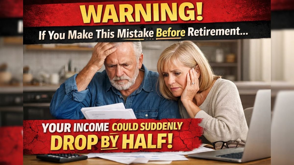 If You Make This Mistake Before Retirement, Your Income Could Suddenly Drop by Half!