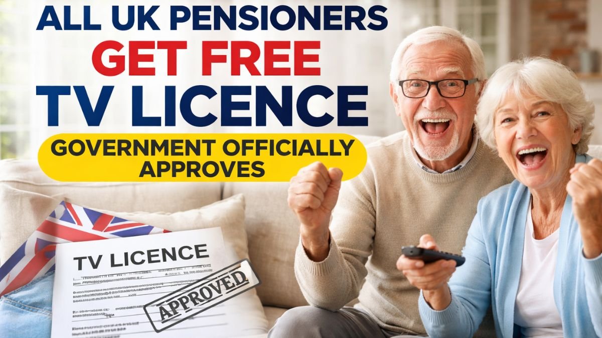 All UK Pensioners Get Free TV Licence — Government Officially Approves