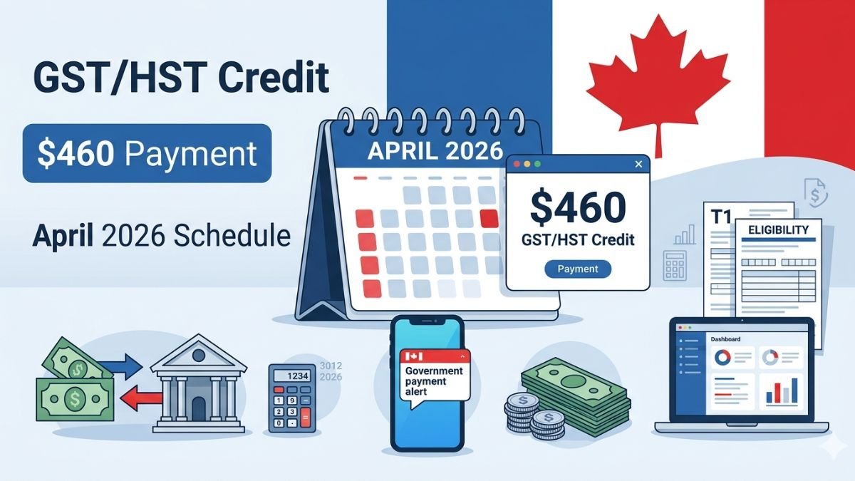 Canada $460 GST/HST Payment April 2026: Who Qualifies and When You’ll Get Paid