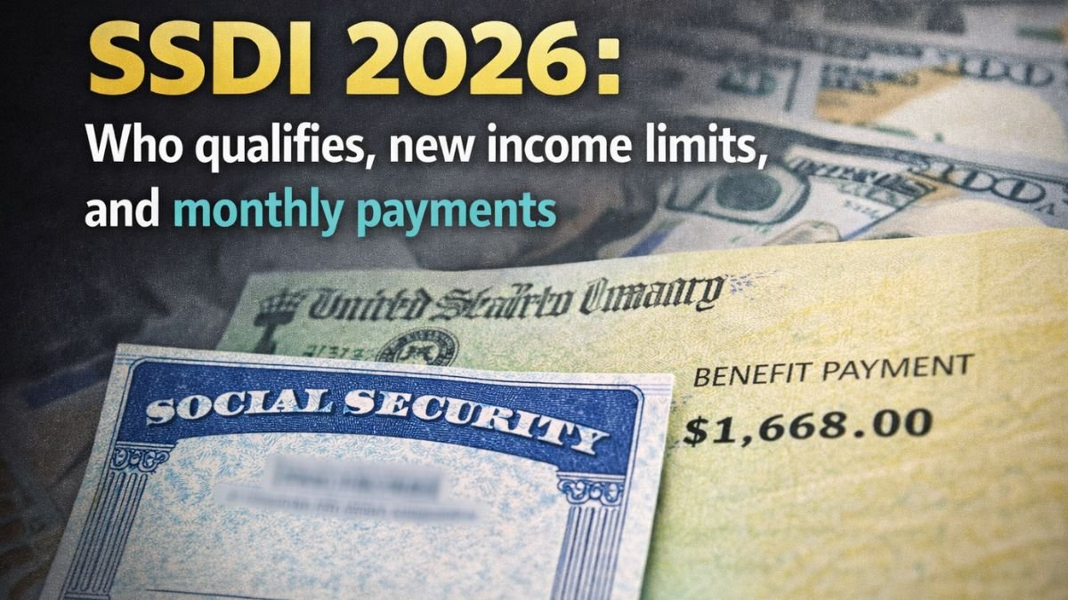 SSDI 2026: Who qualifies, new income limits, and monthly payments